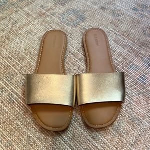 Gold Sandals